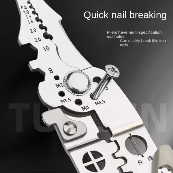 Multi Functional Electrician Pliers For Wire Splitting - Image 5
