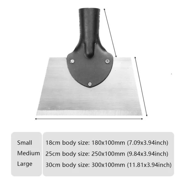 18/25/30cm Garden Shovel Cleaning Scraper Shovel Farm Planting Weeding Tools - Image 6