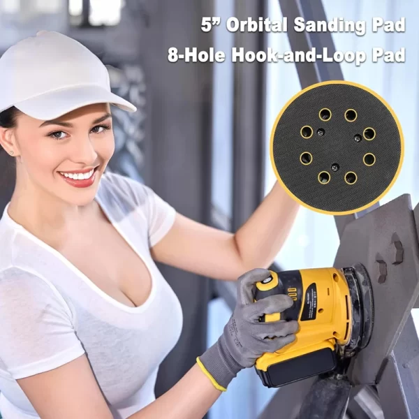 Dewalt 110000RPM Orbital Sander Dewalt 20V Battery - Image 3