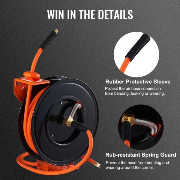 VEVOR Retractable Air Hose Reel 50 FT - Image 6