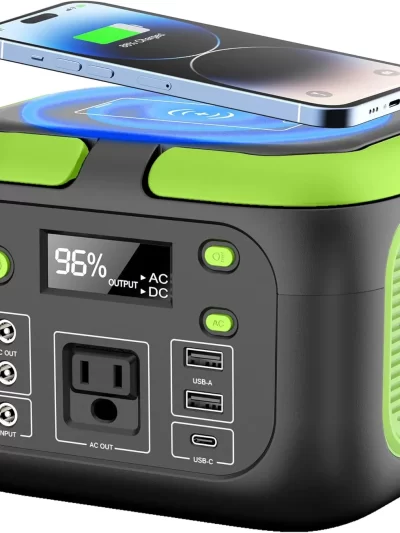 200W Portable Power Station 155Wh Solar Generator
