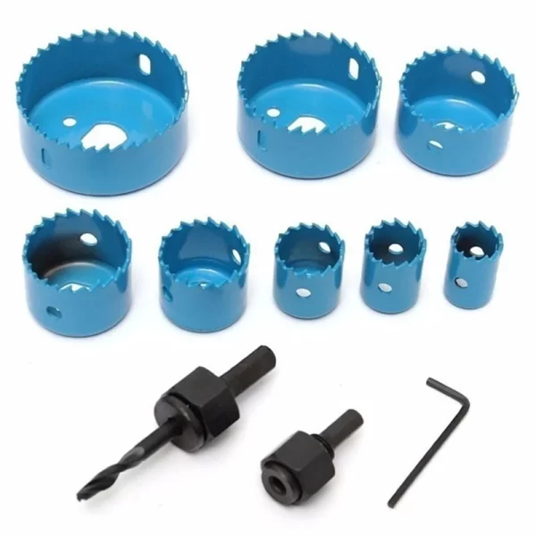 11pcs/set Hole Saw Cutting Set Kit Tools 19-64mm Wood Metal - Image 13