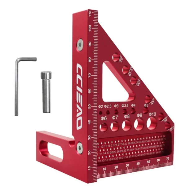 Imperial 3D Multi-Angle Measuring Ruler, 45/90 Degree - Image 8