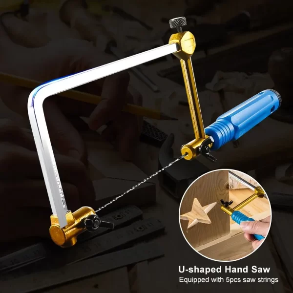 CMCP Adjustable Saw Bow U Type Saw Bow Cutting Tool - Image 4
