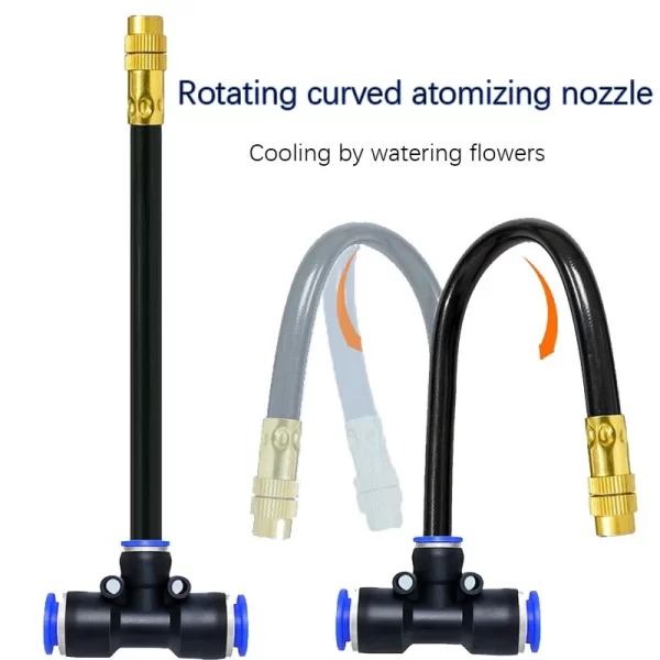 5-20M Universal Automatic Irrigation Sprinkler Kit Rotating Copper Nozzle Sprinkler Watering Kits - Image 2