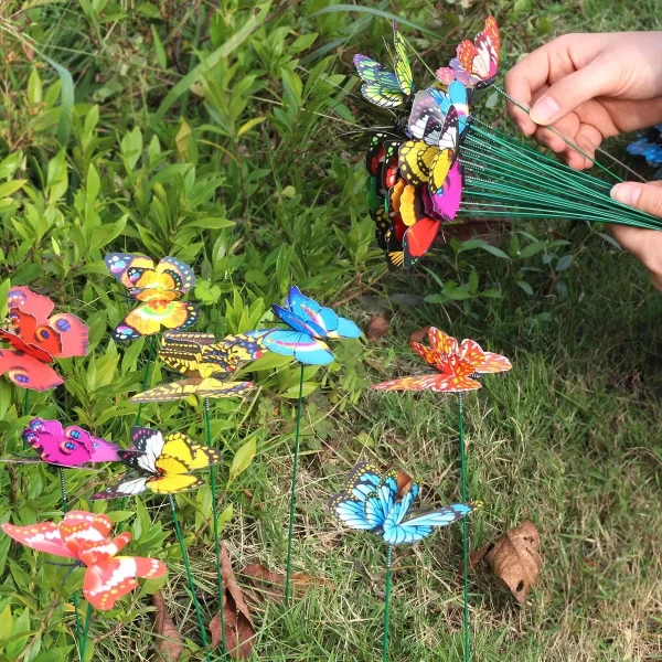 5-50Pcs Waterproof Butterfly - Image 6