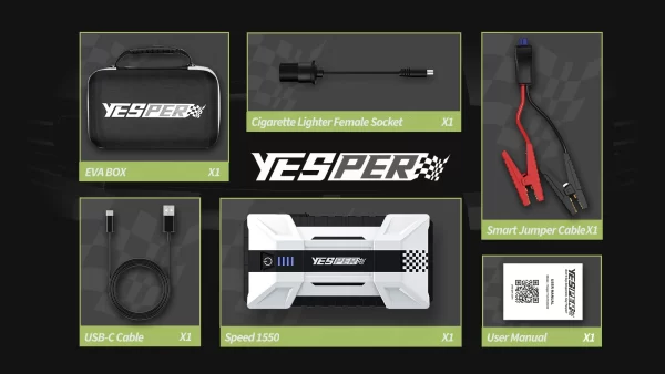 YESPER 1000A Car Jump Starter Power Bank - Image 14