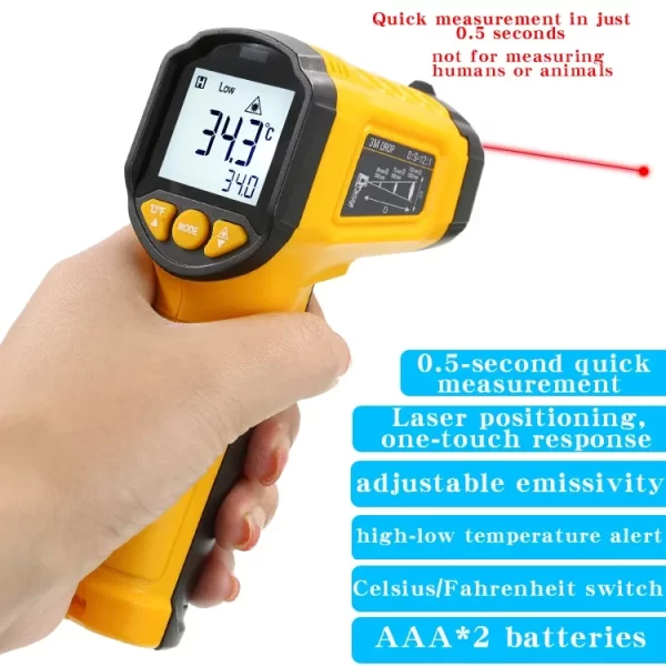 TS380 Infrared Non-Contact  Thermometer Handheld - Image 10