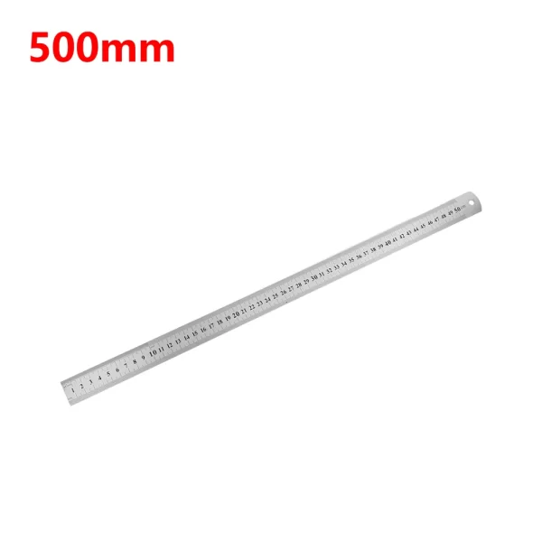 Stainless Steel Metal Straight Ruler Precision Double Sided Precision Measuring Tool - Image 13