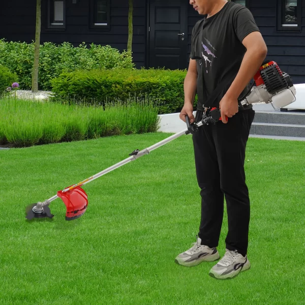 Brush Cutter with 1.7KW 52cc Engine, 7 Interchangeable Heads - Image 11