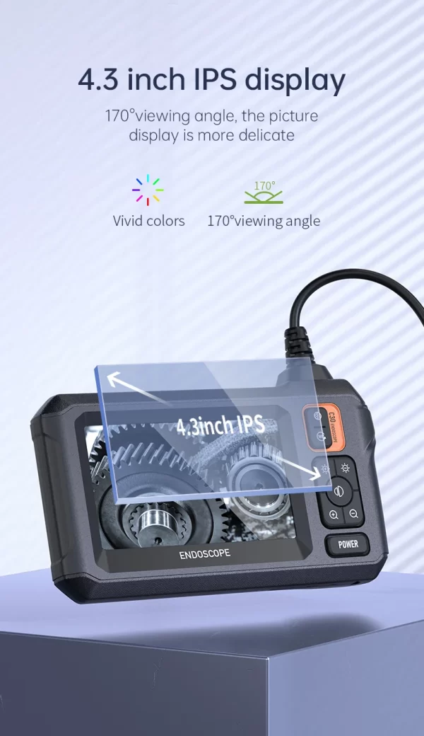 Industrial Endoscope Camera 8mm HD1080P 4.3inch IPS Screen - Image 13