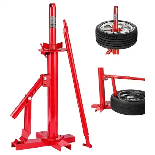 KFFKFF Manual Tire Changer Bead Breaker Tool Portable Fits Car Truck Motorcycle
