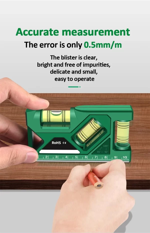 Mini Level Gauge High-precision Horizontal Vertical - Image 15