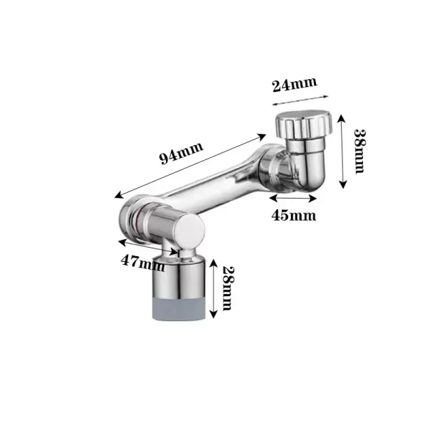Universal Rotation Extender Faucet Aerator - Image 16