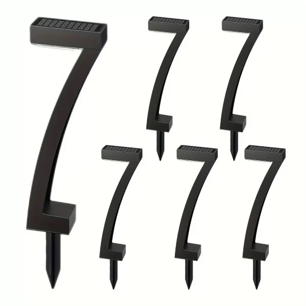 6Pack Bright Solar Outdoor Lights Pathway, 12 Hrs Solar Garden Lights, Auto On/Off - Image 7