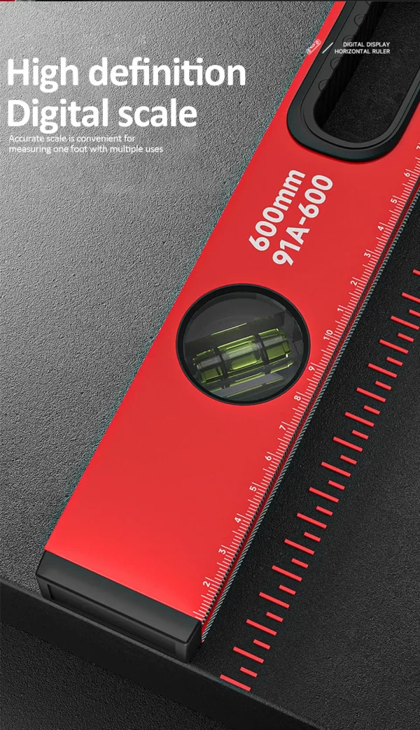 30/40/50cm Electronic Digital Display Level Ruler Magnetic - Image 17
