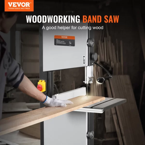 VEVOR Benchtop Band Saw with Stand 9.65-Inch Two-Speed - Image 2