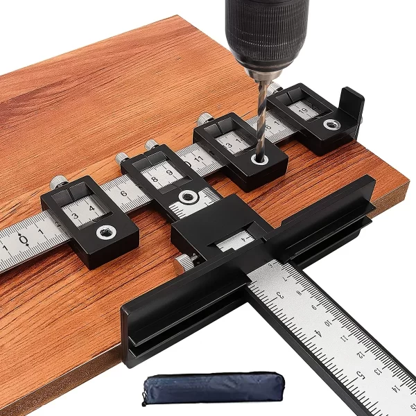 Adjustable Cabinet Hardware Jig Tool - Alignment & Positioning