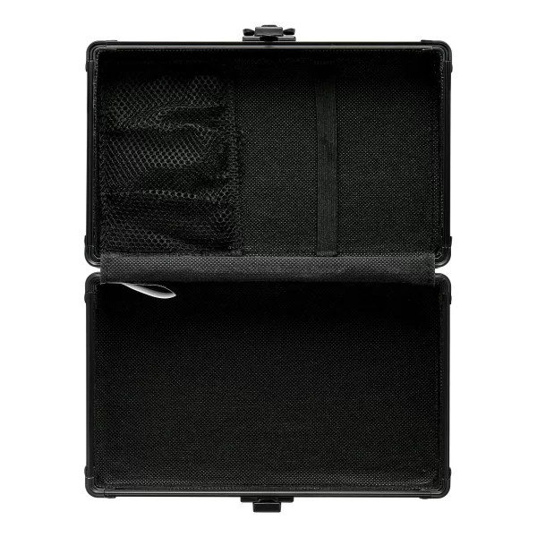 The New Vaultz Locking Supplies and Pencil Box in Black - Image 2