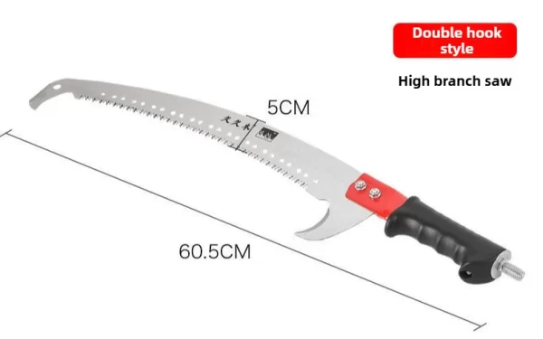 Multifunctional Stainless Steel Saw Strong Durable Garden Fruit Tree Telescopic Pole - Image 17