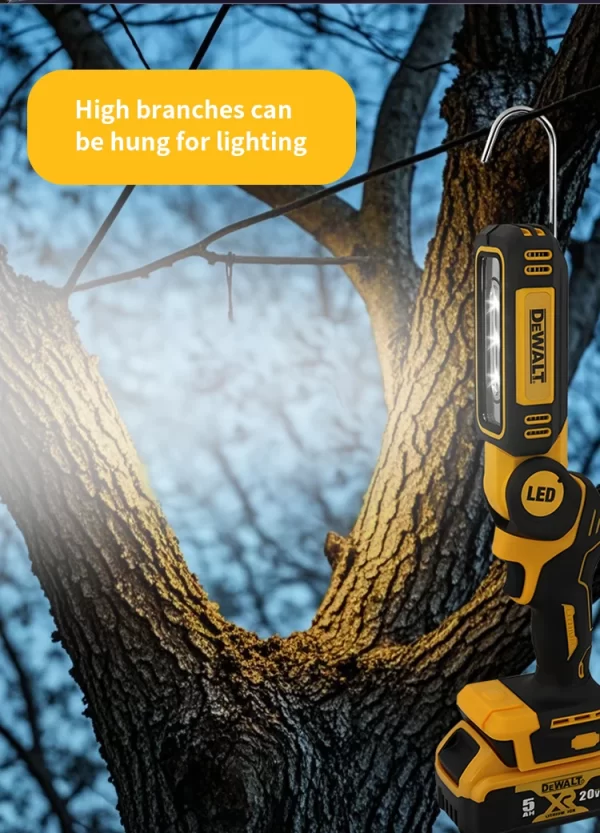 Dewalt 20V 90 Degree Folding LED Work Light - Image 11