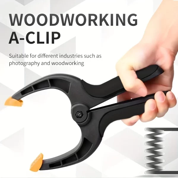 3/4/ 6/9 inch Plastic Nylon Adjustable Woodworking Clamps