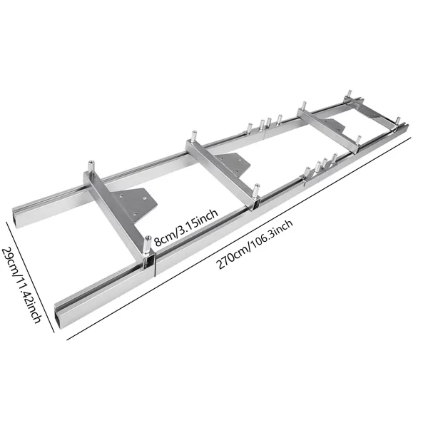 Chainsaw Mill Guide Rail,  Aluminum Alloy, Adjustable - Image 4