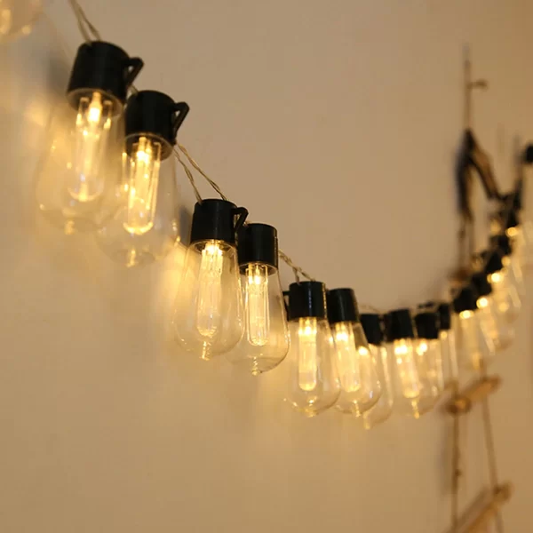 Solar String Lights Outdoor LED Globe Bulbs - Image 7