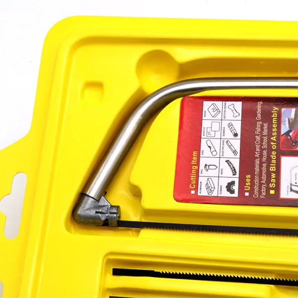 7in1  Steel Saw Metal Wood Glass Saw Kit 6 Blades Woodworking Metalworking - Image 15