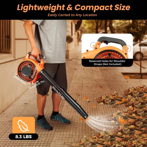 Gas Leaf Blower 25.4CC 2-Stroke - Image 10