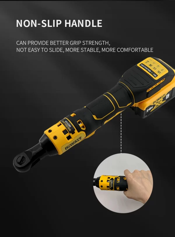 Dewalt DCF512 1/2 Inch Ratchet Wrench 3/8In Power Wrench Impact Driver 20V - Image 14