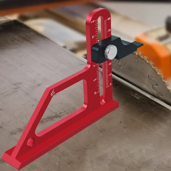 Adjustable Table Saw Depth Gauge 0-60mm - Image 4