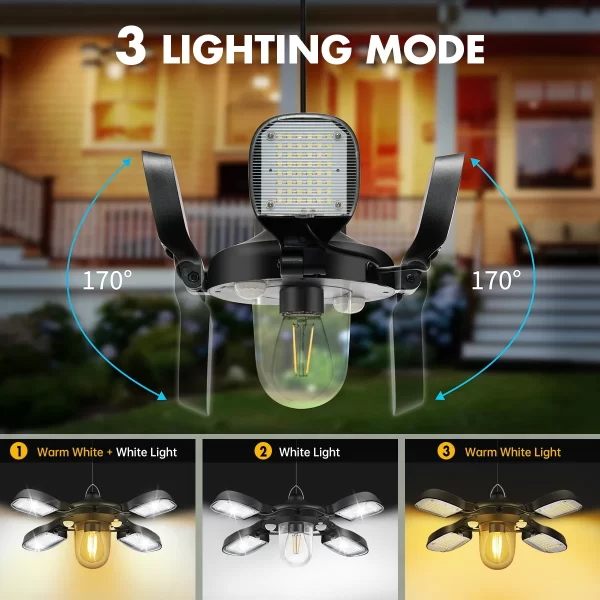 192led Solar Powered Barn Light Solar Shed Light - Image 4