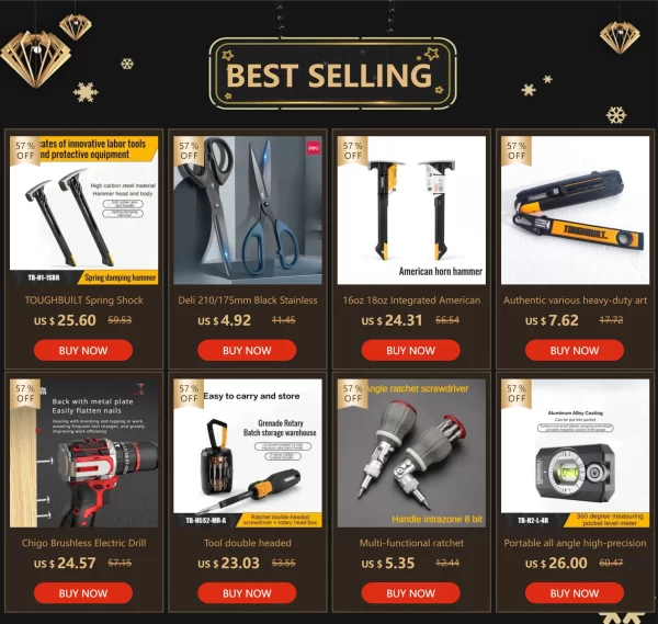 Aluminum Alloy Handle for Shank 1/4" Bits Comfortable Mini ScrewDriver - Image 11