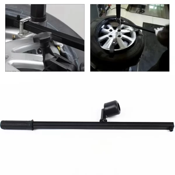 Manual Tire Changer for Vehicle Tire Maintenance, Sturdy Steel Frame - Image 5