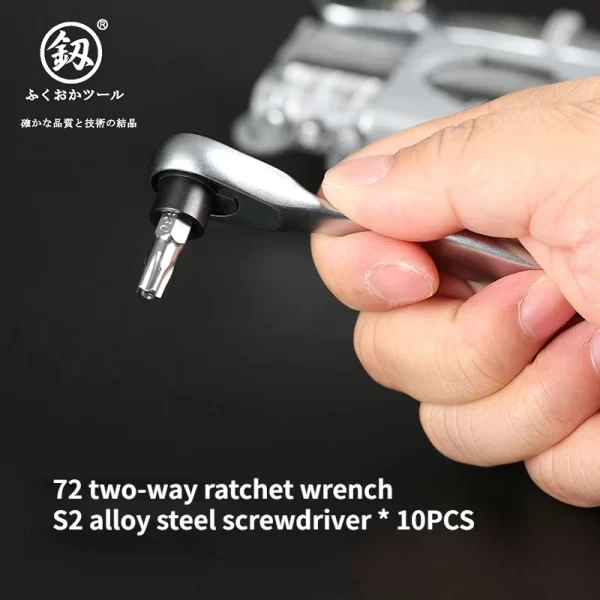 Aluminum Alloy Handle for Shank 1/4" Bits Comfortable Mini ScrewDriver - Image 21