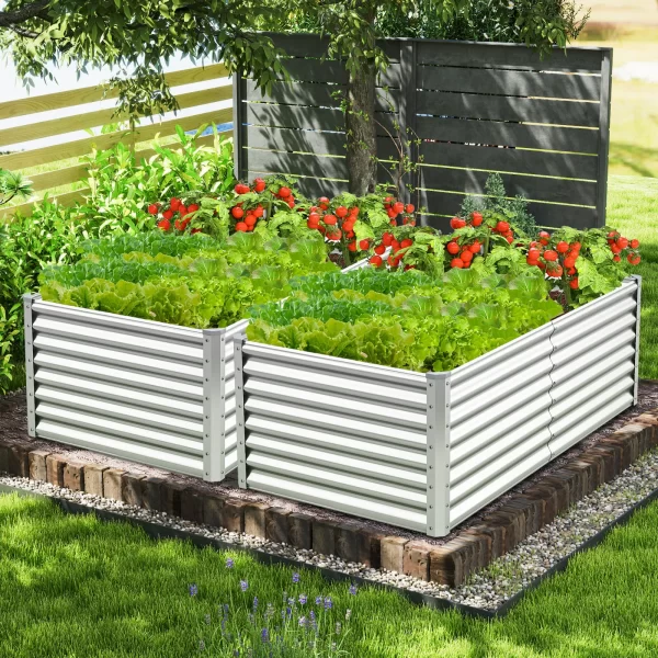 Raised Garden Bed Large Metal Planter Box Kit - Image 13