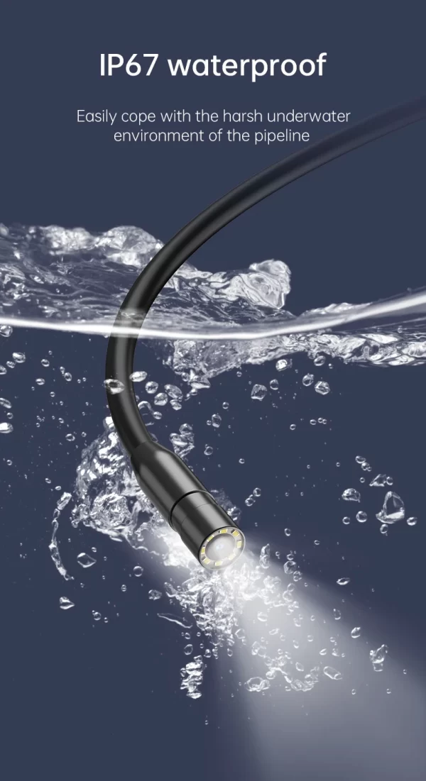 Industrial Endoscope Camera 8mm HD1080P 4.3inch IPS Screen - Image 17