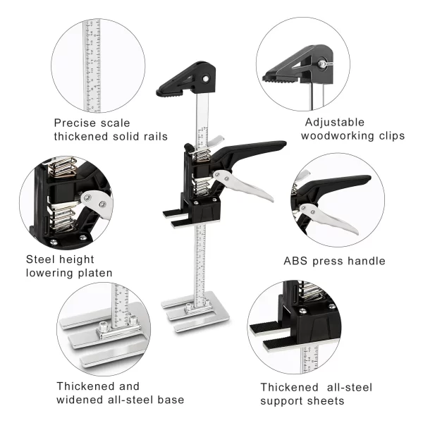 15 In Labor Saving Height Adjuster Elevator Tool - Image 4