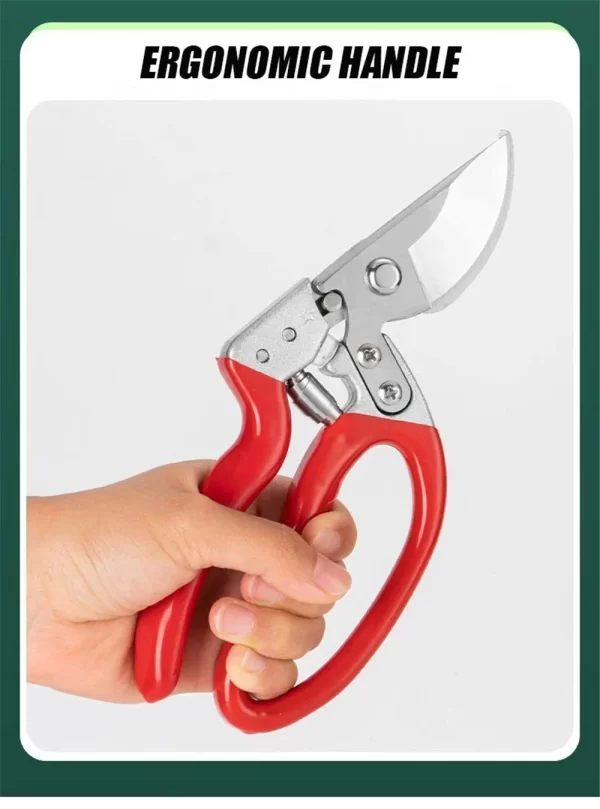 Ergonomic Pruning Shears Cr-v with Spring - Image 13