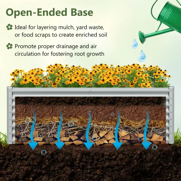 Raised Garden Bed Large Metal Planter Box Kit - Image 5