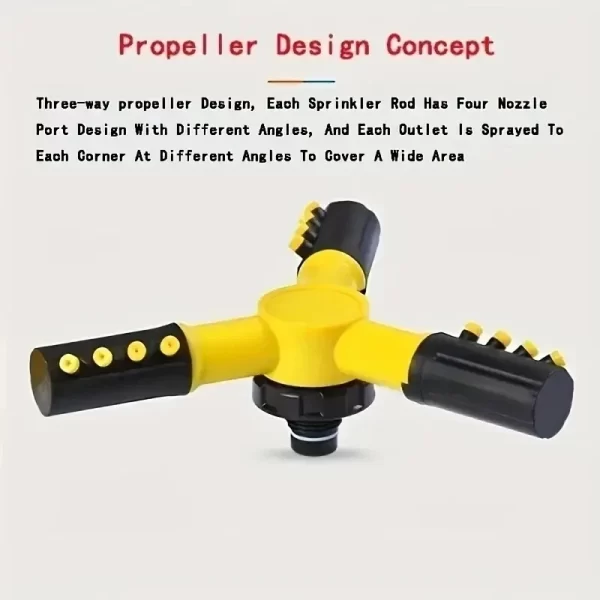 360 Degree Automatic Rotating Garden Lawn Sprinkler - Image 6