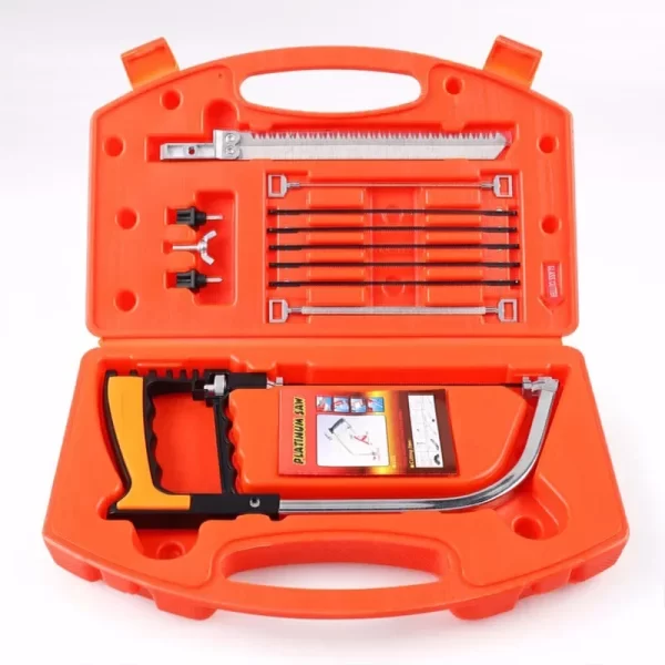 7in1  Steel Saw Metal Wood Glass Saw Kit 6 Blades Woodworking Metalworking - Image 6