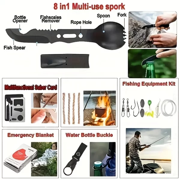 Emergency kit and first aid kit equipment tools - Image 5