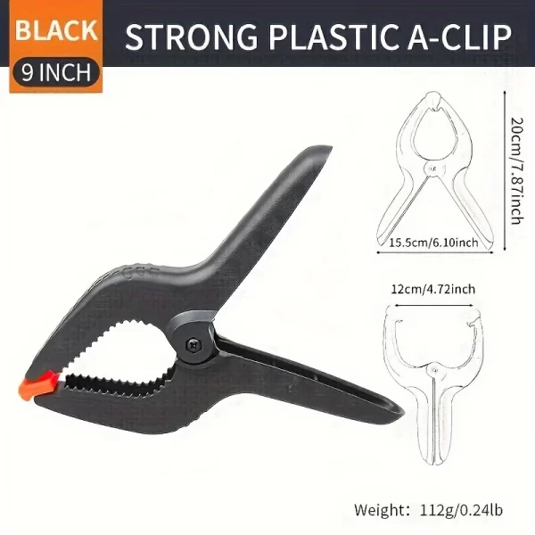 3/4/ 6/9 inch Plastic Nylon Adjustable Woodworking Clamps - Image 8