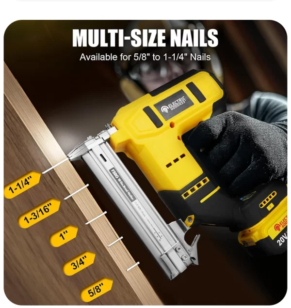 EGOD Brushless 15MM-50MM Nail Gun for Dewalt 20V Battery - Image 10