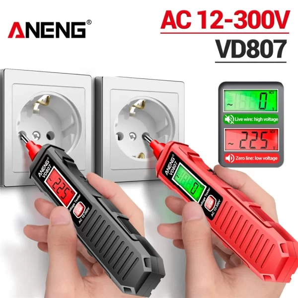 ANENG VD807 50/60Hz Smart Electric Pen Tester