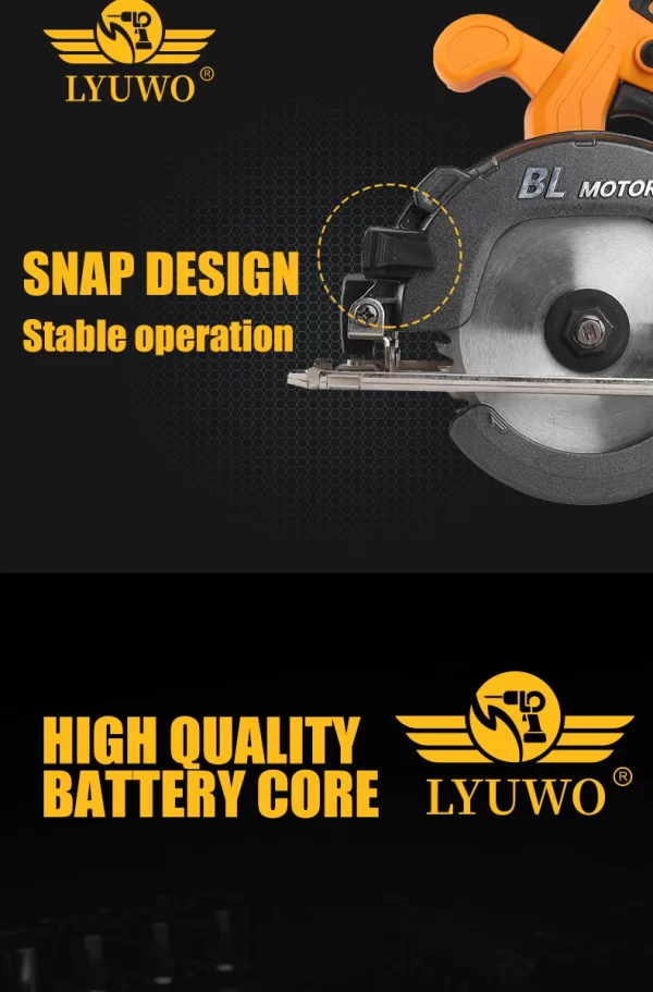 LYUWO Electric Circular Saw - Image 21
