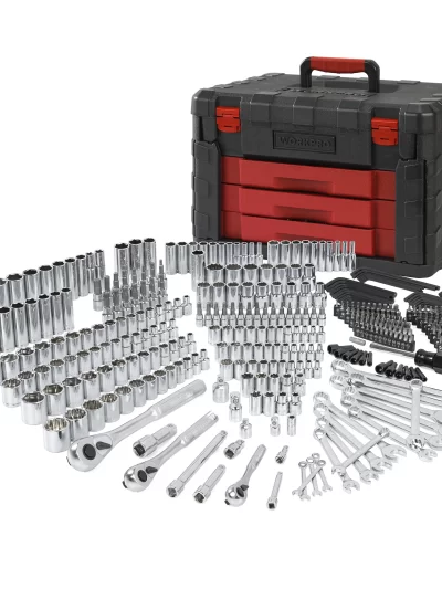 WORKPRO 449pcs Socket Set Repair Tool Set
