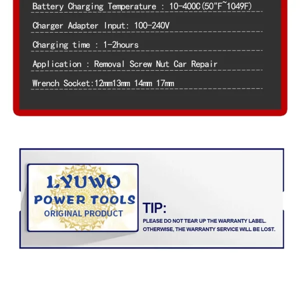LYUWO 3/8 Rechargeable Electric , Ratchet Set, Angle Drill, Screwdriver - Image 23